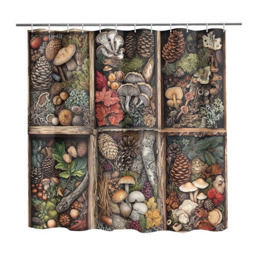 Witchy Treasures Shower Curtain