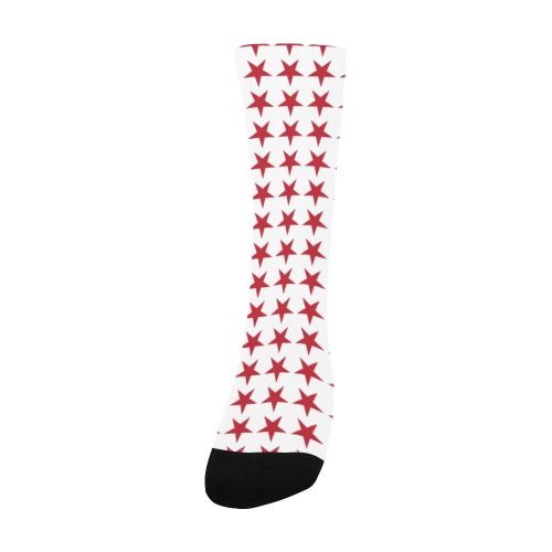 Star Red Men's Custom Socks