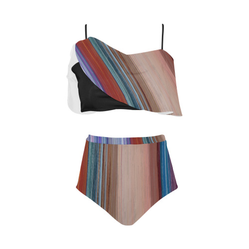 Altered Colours 1537 High Waisted Ruffle Bikini Set (Model S13)