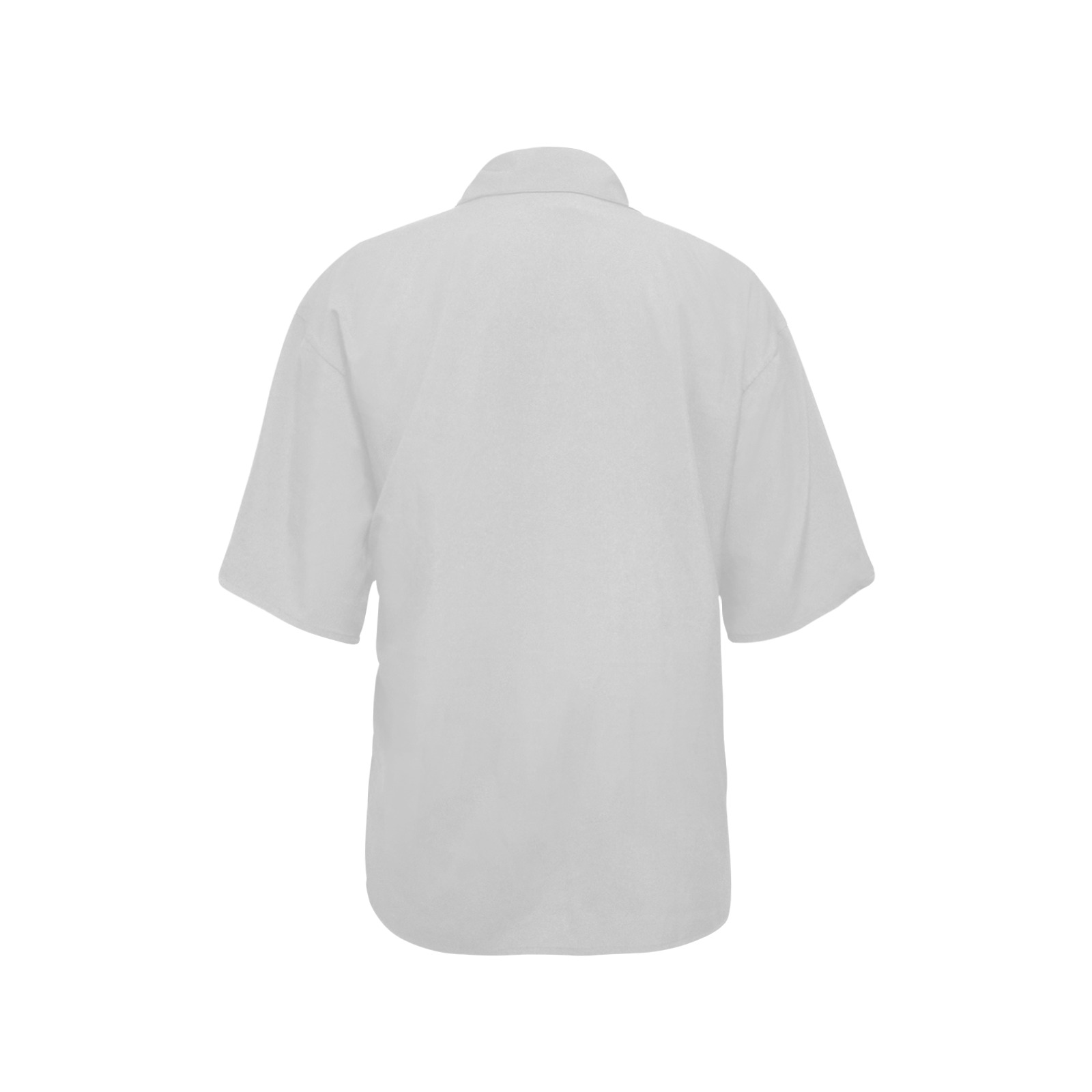 color light grey All Over Print Hawaiian Shirt for Women (Model T58)