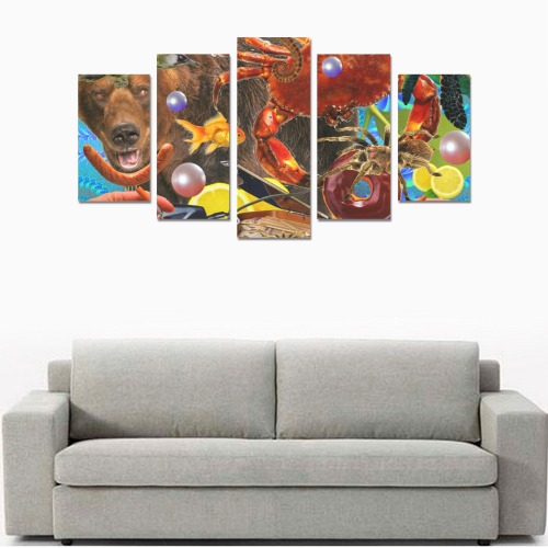 THROUGH SPACE AND TIME 2 Canvas Print Sets A (No Frame)