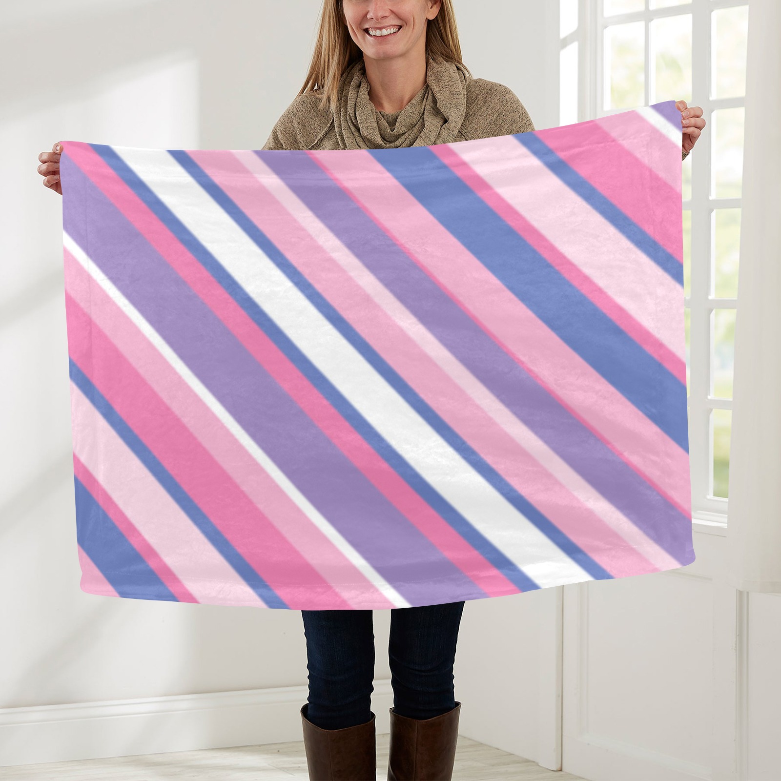 Cotton Candy Baby Blanket 30"x40"