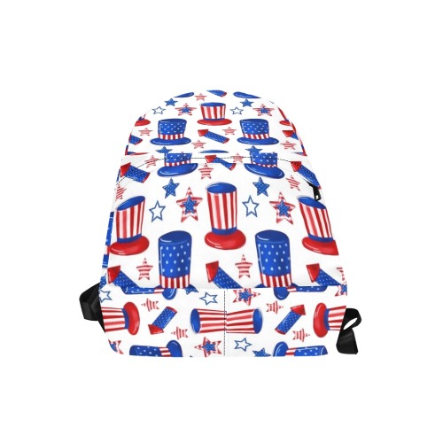 USA Patriotic Backpace Unisex Classic Backpack (Model 1673)
