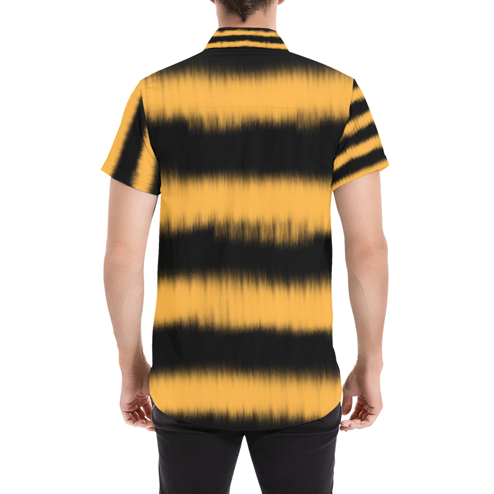 Bee Cool Men's All Over Print Short Sleeve Shirt (Model T53)