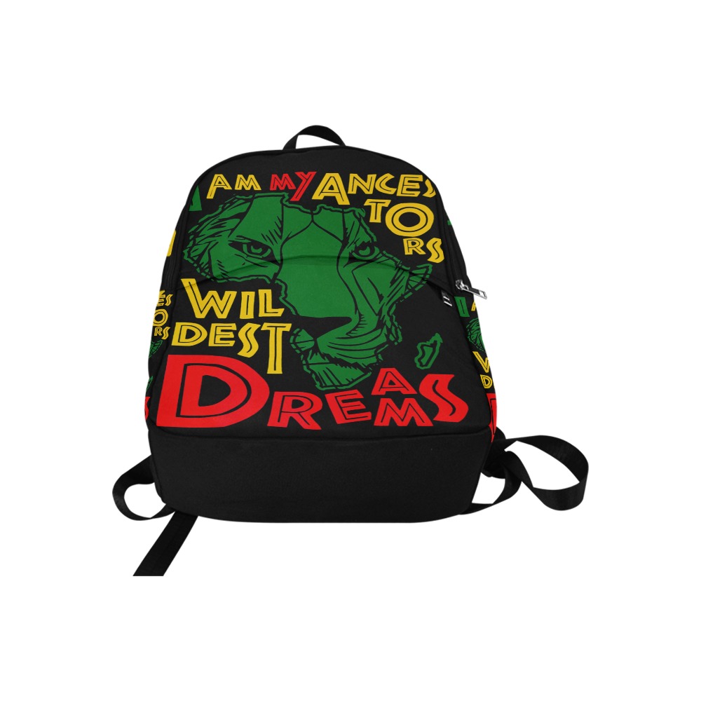 I Am My Ancestors Wildest Dreams BookBag Fabric Backpack for Adult (Model 1659)