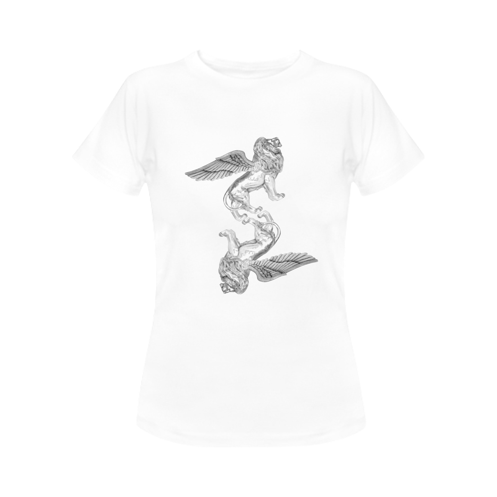 lion Women's T-Shirt in USA Size (Front Printing Only)
