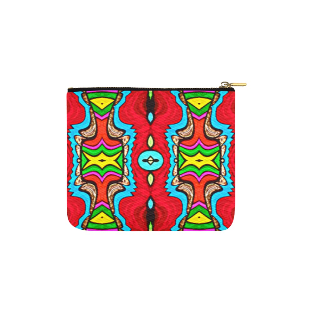 Aztec Inspired Carry-All Pouch 6''x5''