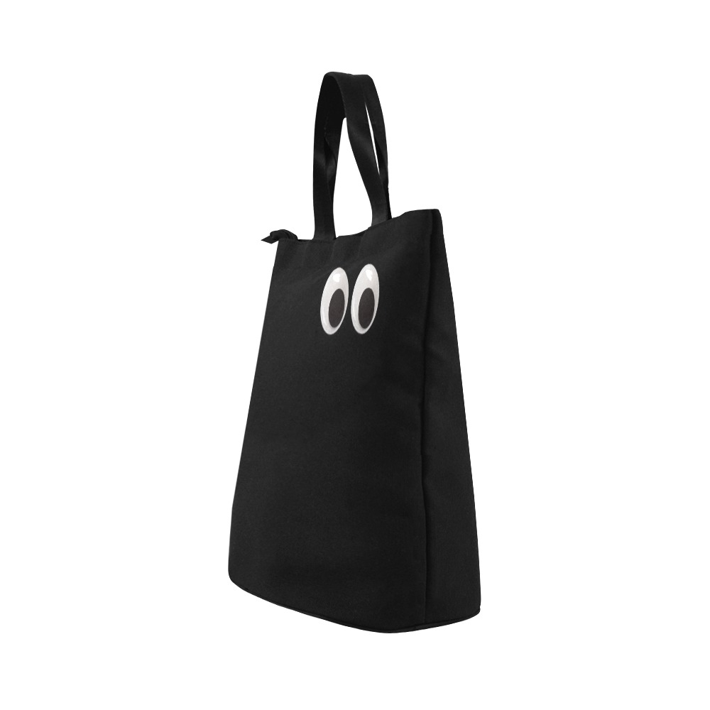 Funny googly eyes Nylon Lunch Tote Bag (Model 1670)