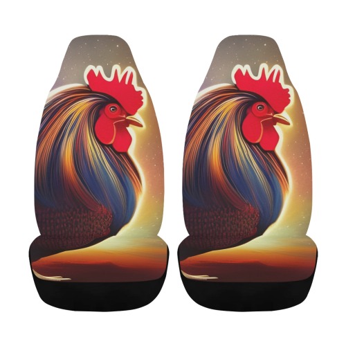 The Rooster Car Seat Cover Airbag Compatible (Set of 2)