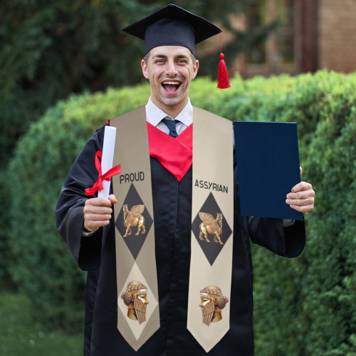 Proud Assyrian Graduation Stole