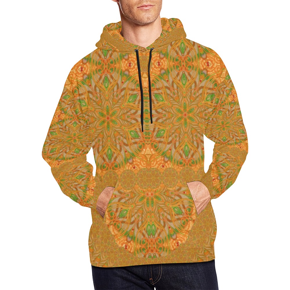 boho3-4 All Over Print Hoodie for Men (USA Size) (Model H13)