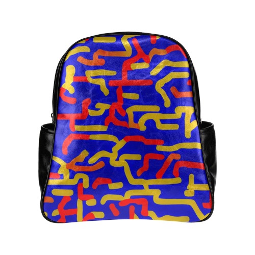 Worms Multi-Pockets Backpack (Model 1636)