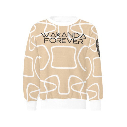 Wakanda Forever Kids Sweater 2 Kids' All Over Print Sweatshirt (Model H37)