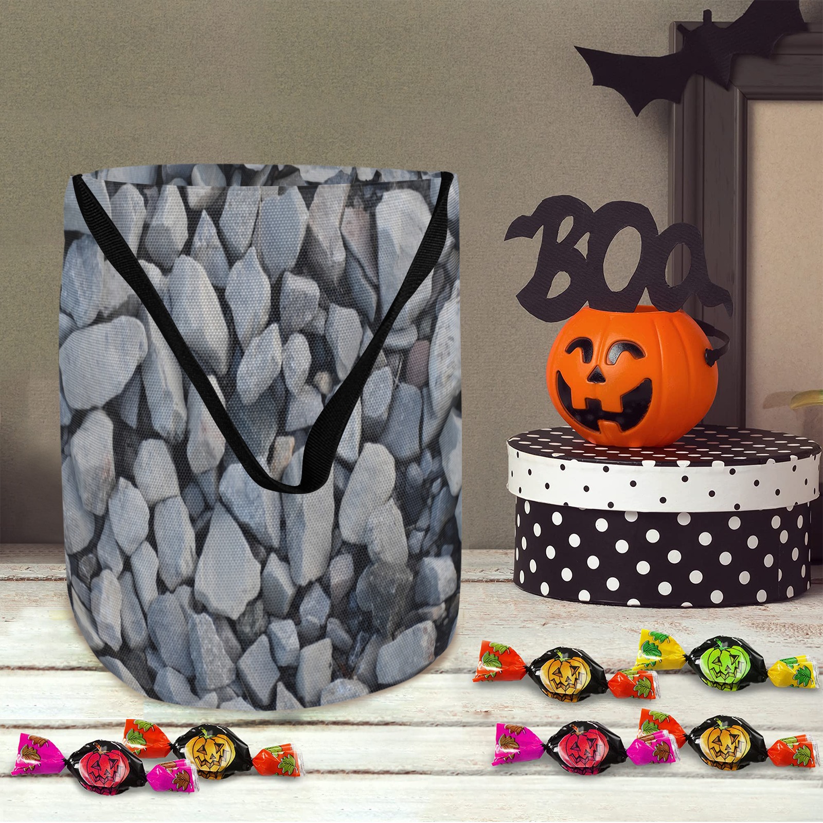 Gravel Halloween Candy Bag