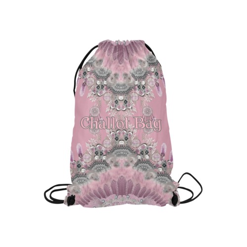 indian harmony-8 Small Drawstring Bag Model 1604 (Twin Sides) 11"(W) * 17.7"(H)
