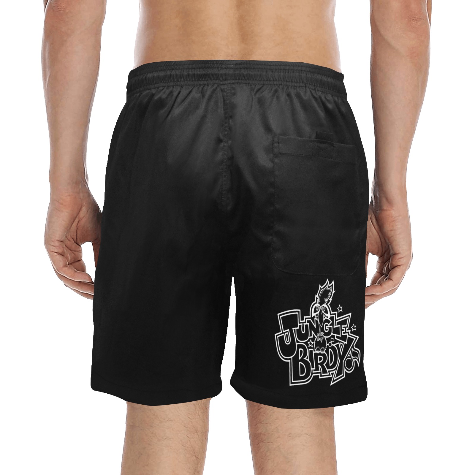 ITEM 09 _ SWIM - BEACH SHORTS - JBY / LOGO Men's Mid-Length Beach Shorts (Model L51)