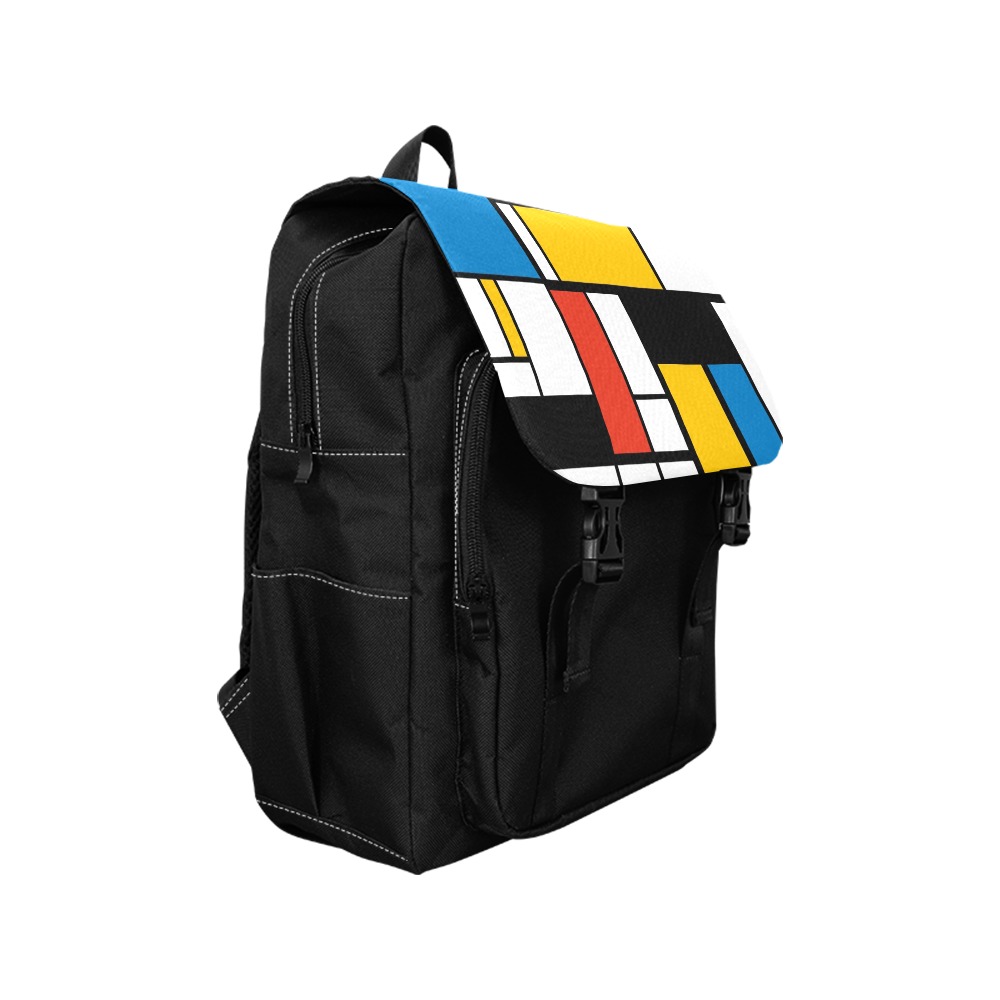 Mondrian De Stijl Modern Casual Shoulders Backpack (Model 1623)