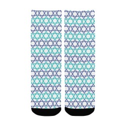 Star of David socks Kids' Custom Socks