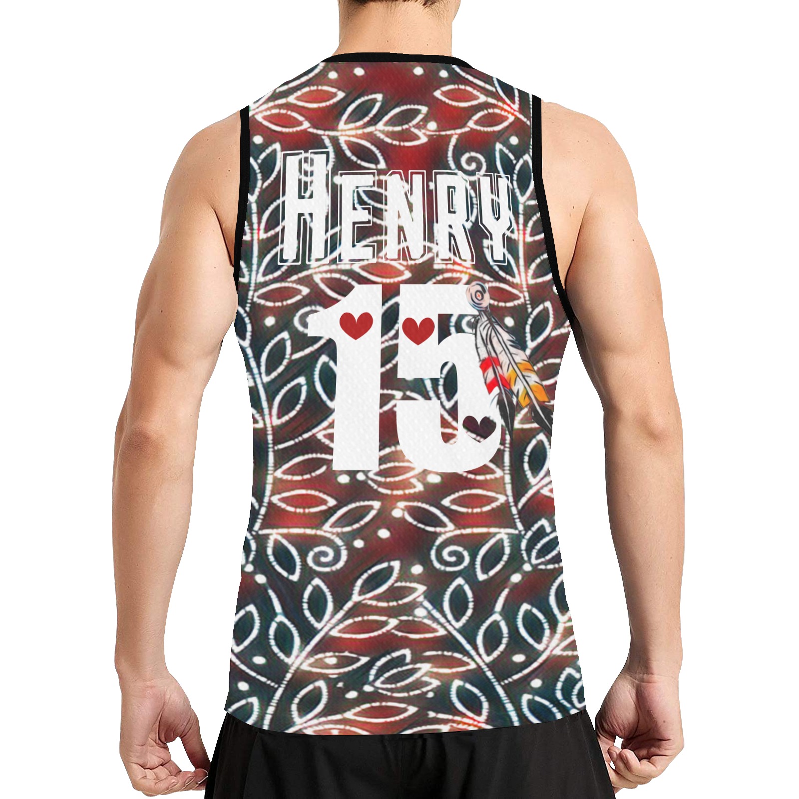 MMIW jersey henry15 All Over Print Basketball Jersey