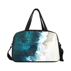 Ocean And Beach Fitness Handbag (Model 1671)