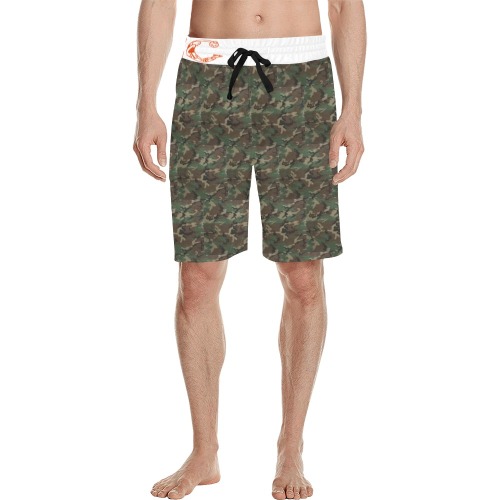 MilitaryTimes Men's All Over Print Casual Shorts (Model L23)