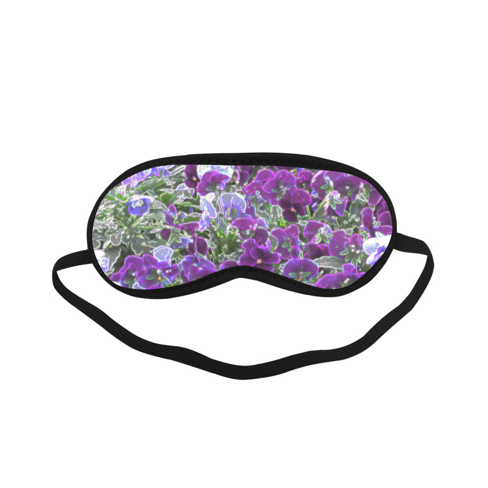 Field Of Purple Flowers 8420 Sleeping Mask