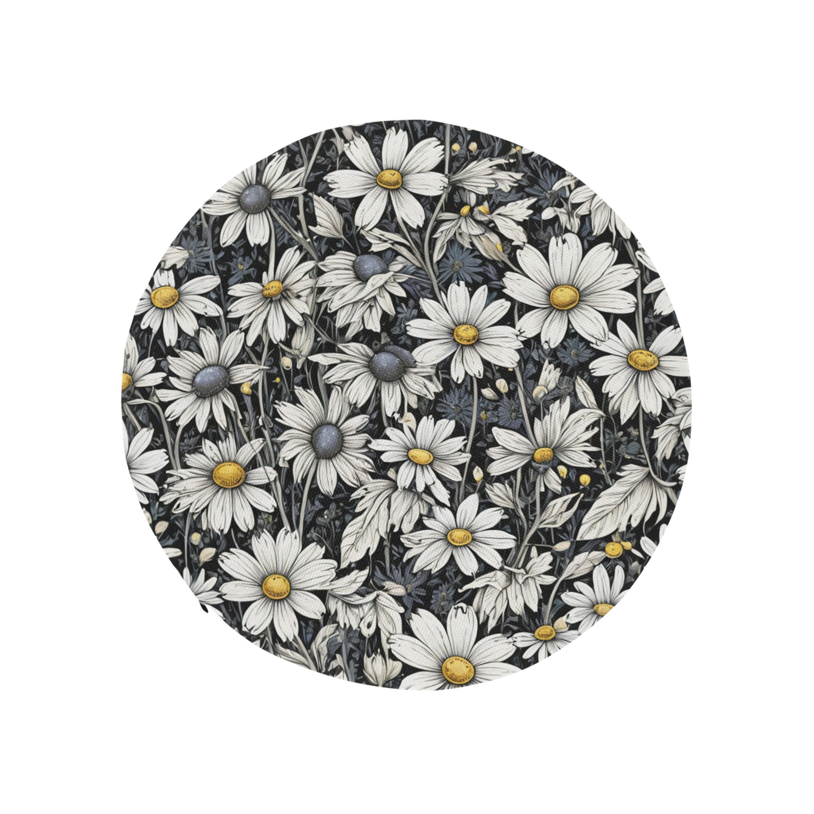 Fabulous Florals 12 Round Seat Cushion