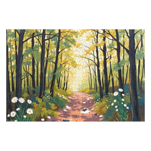 Autumn's Golden Path