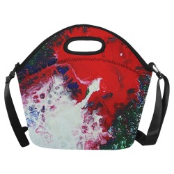 Eruption of Tranquility Neoprene Lunch Bag/Large (Model 1669)