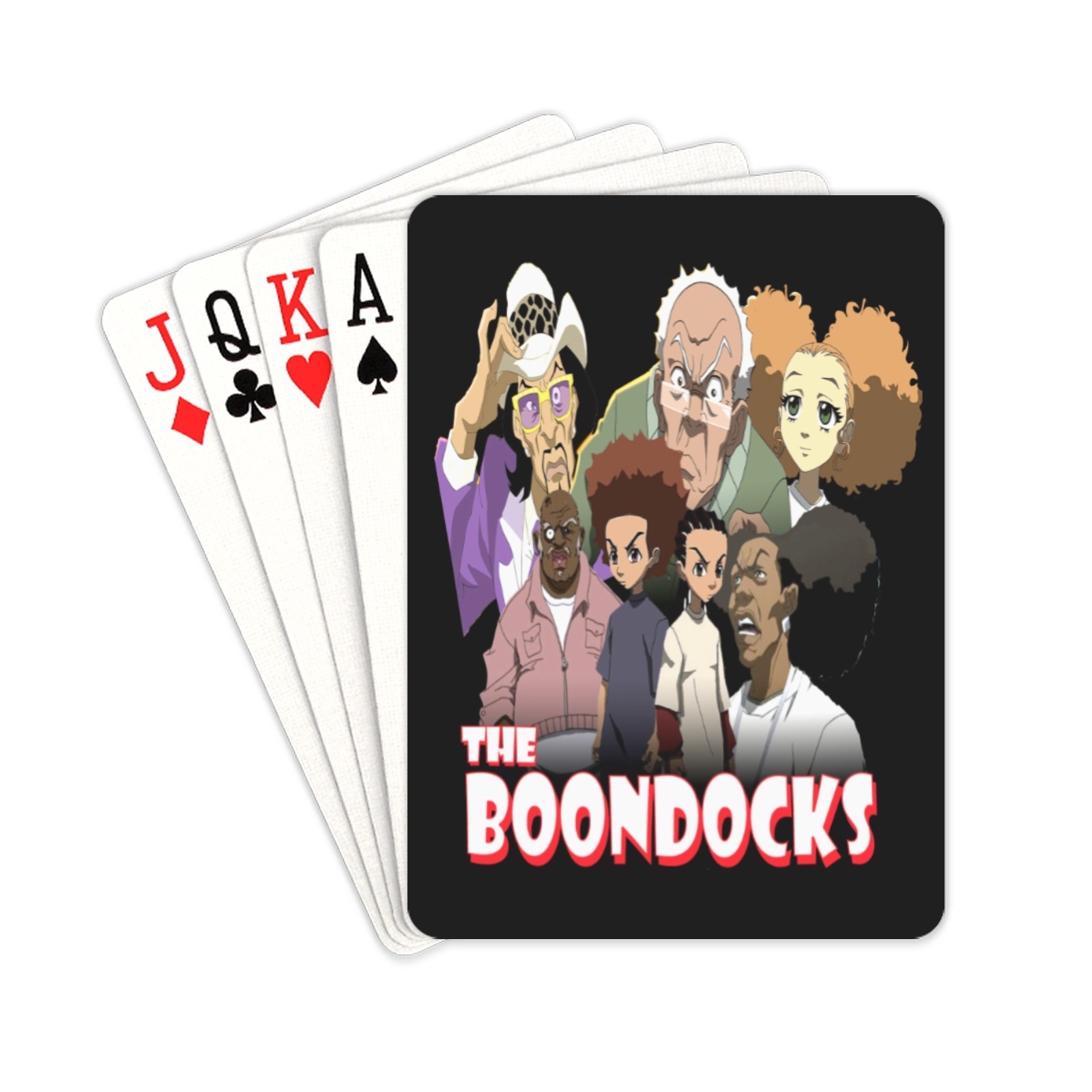 BOONDOCKS_SUBLIMATION (1) Playing Cards 2.5"x3.5"