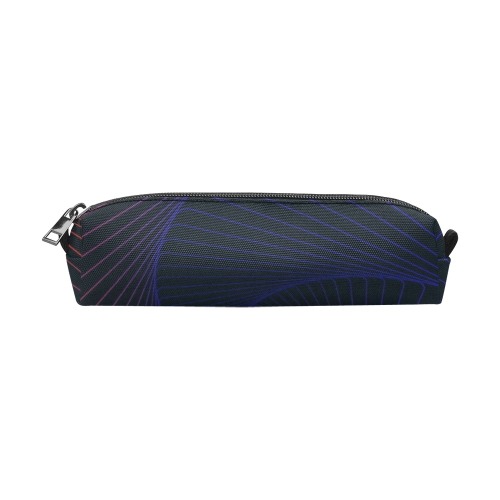 lines-stripes-streaks-spiral Pencil Pouch/Small (Model 1681)