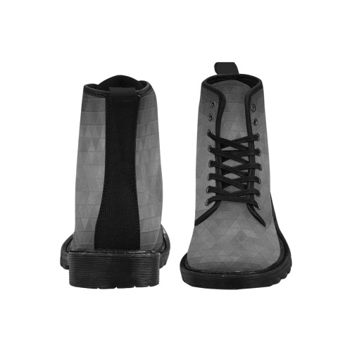 mosaic triangle 15 Martin Boots for Women (Black) (Model 1203H)