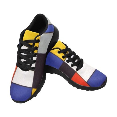 Composition A by Piet Mondrian Women’s Running Shoes (Model 020)