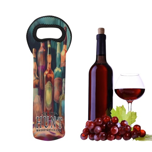 On The Hunt Single Wine Bag Neoprene Wine Bag