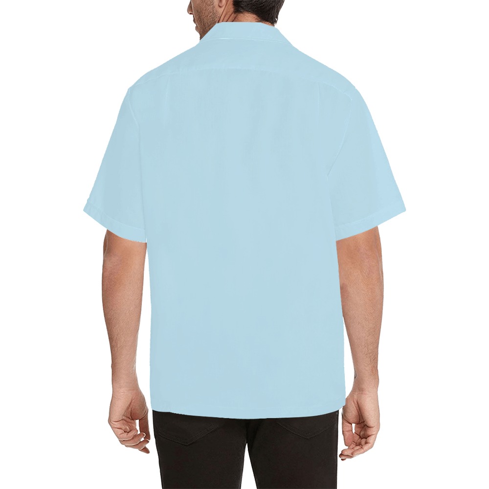 Spun Sugar Hawaiian Shirt with Merged Design (Model T58)