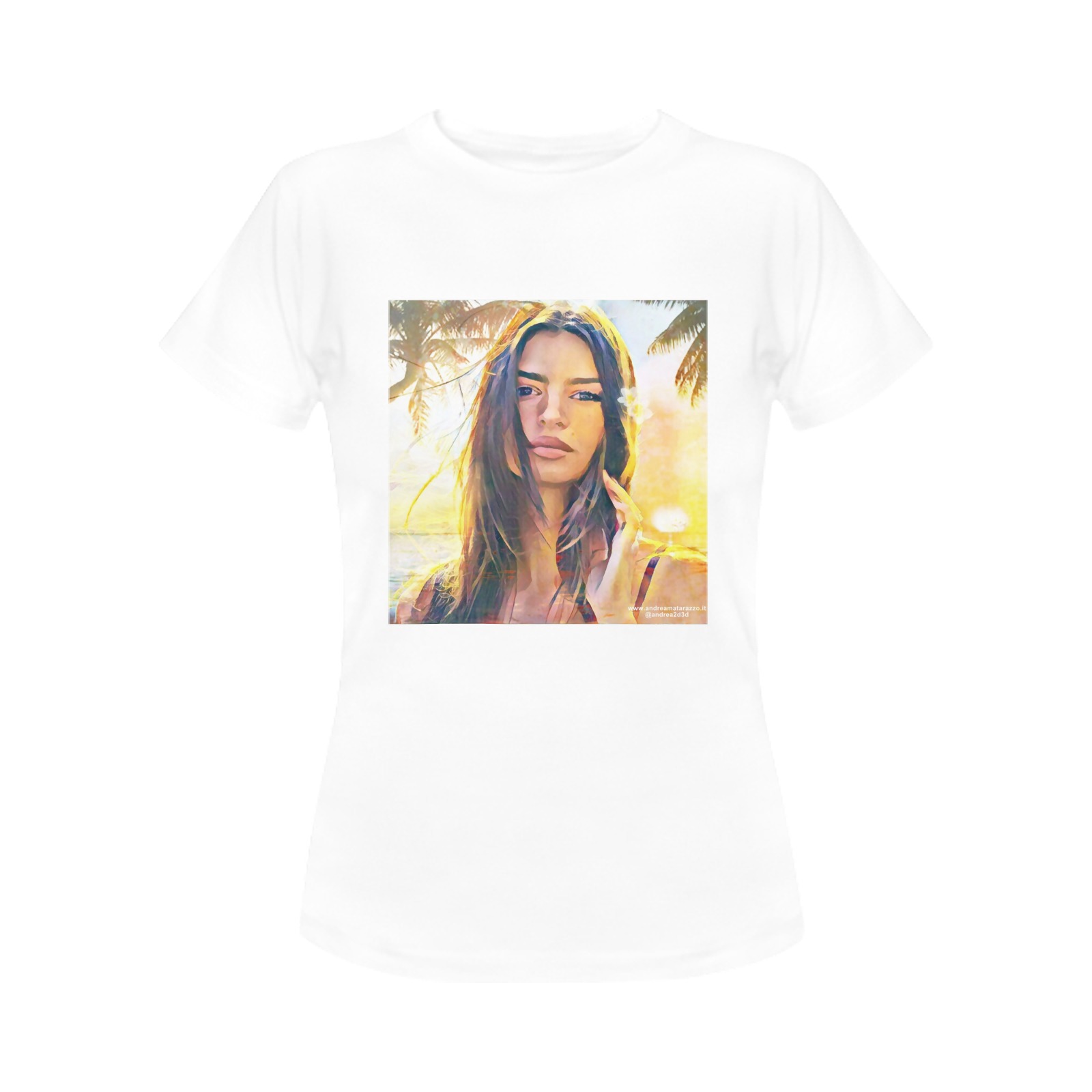 Emily Women's T-Shirt in USA Size (Front Printing Only)