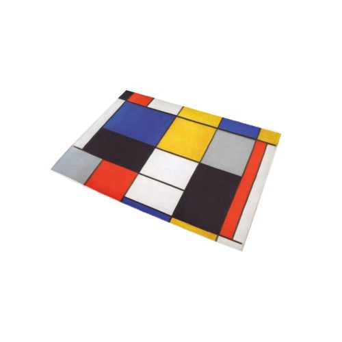Composition A by Piet Mondrian Area Rug 5'x3'3''