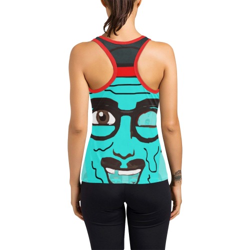 Zombified Nonsenze Women's Racerback Tank Top (Model T60)