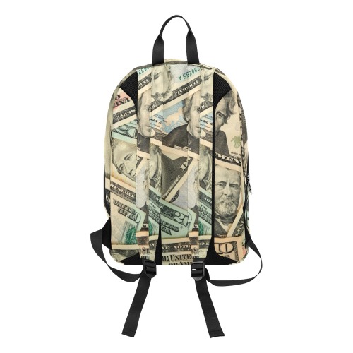 US PAPER CURRENCY Large Capacity Travel Backpack (Model 1691)