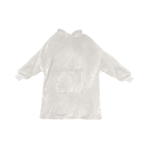 White Alyssum Blanket Hoodie for Women