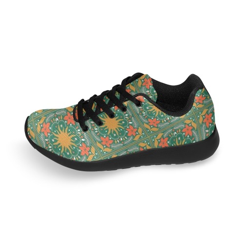 Boho Floral Women’s Running Shoes (Model 020)