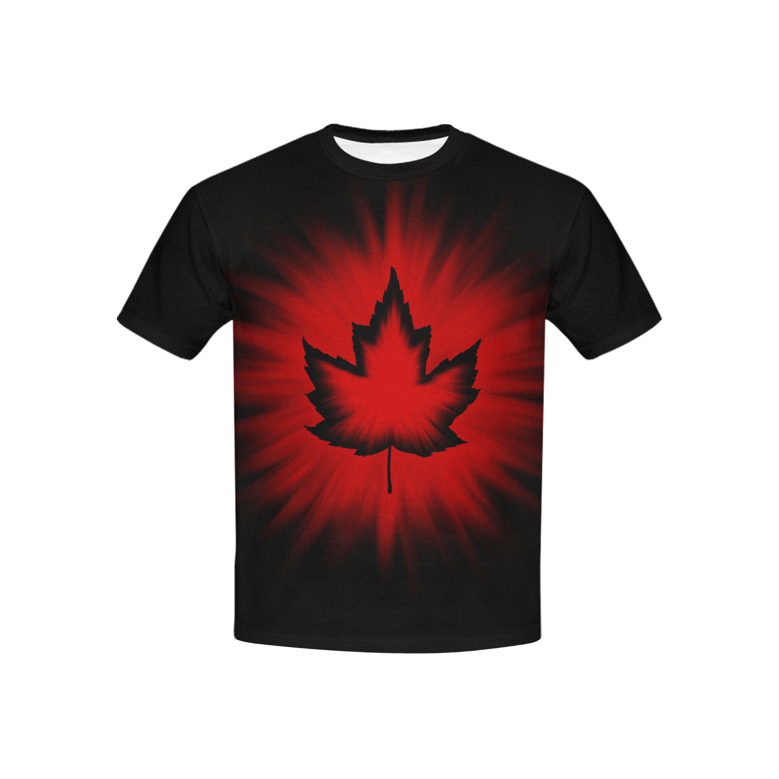 Kid's Trendy Canada T-shirts Kids' All Over Print T-shirt (USA Size) (Model T40)