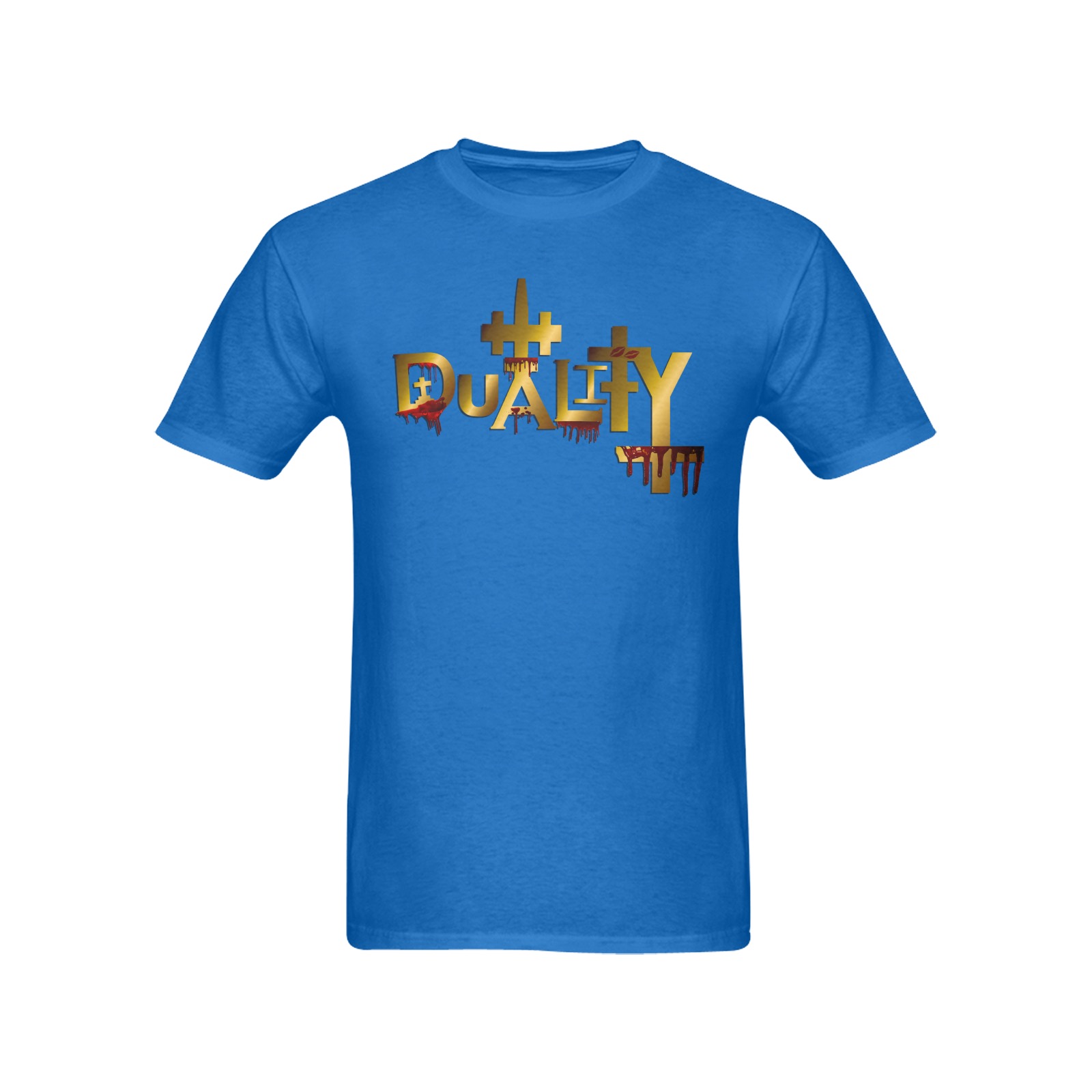 Duality Men's T-Shirt in USA Size (Two Sides Printing)
