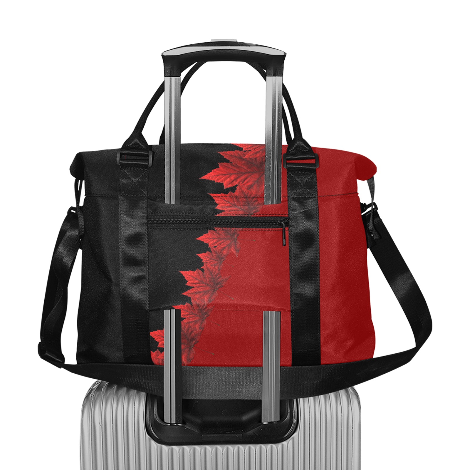 Canada Maple Leaf Travel Bags Large Capacity Duffle Bag (Model 1715)