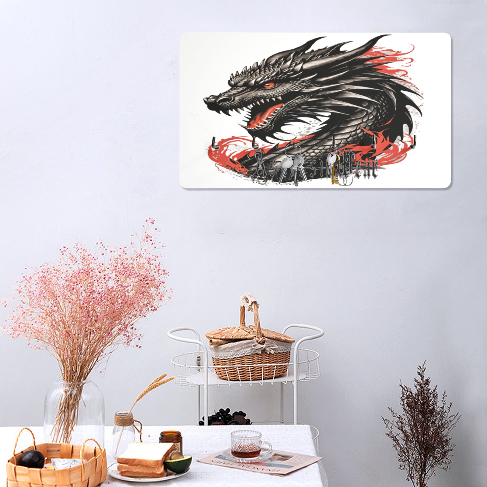 dragon 675 hanger Wall Mounted Decor Key Holder