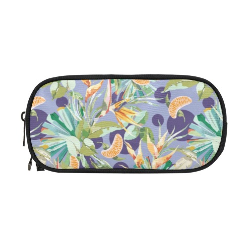 Orange in the palms jungle 103 Pencil Pouch/Large (Model 1680)