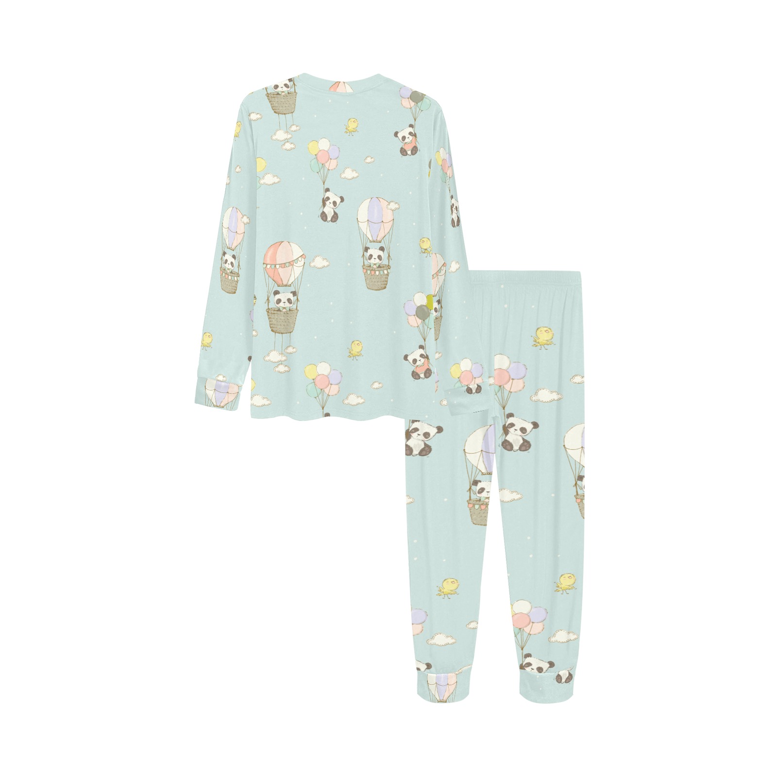 Flying Pandas Kids' All Over Print Pajama Set