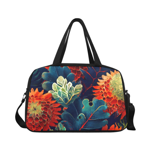 flowers botanic art (7) bag Fitness Handbag (Model 1671)