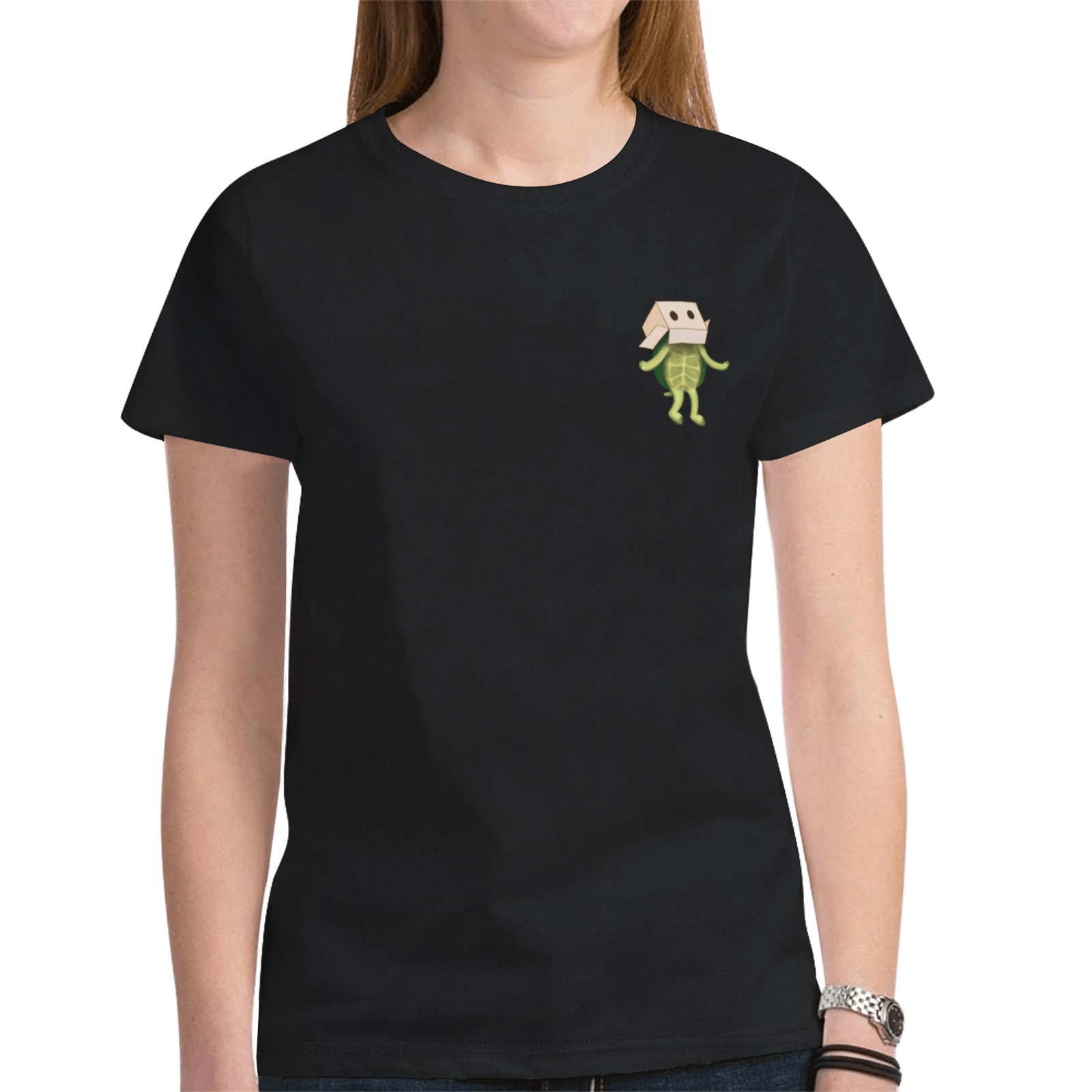 Turtle New All Over Print T-shirt for Women (Model T45)
