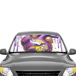 Minnesota Vikings sun Viser Car Sun Shade Umbrella 58"x29"